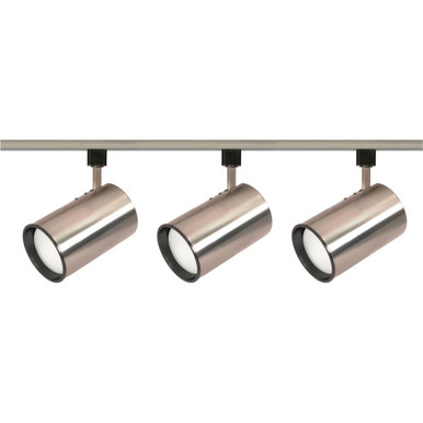 Three Light Straight Cylinder Track Kit 4.75 x 4.75 Inches by Nuvo - TK341