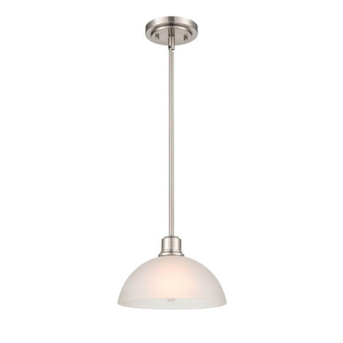 Amberle 1 Light Mini Pendant 44.75 Inch Tall X 9.5 Inch Wide by Millennium - 2811-BN