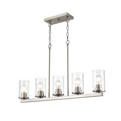 Verlana 5 Light Chandelier 40 Inch Tall and 35 Inch Wide by Millennium - 2725-BN