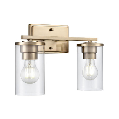 Verlana 2 Light Bath Vanity 9.88 Inch Tall and 14 Inch Wide by Millennium - 2702-MG