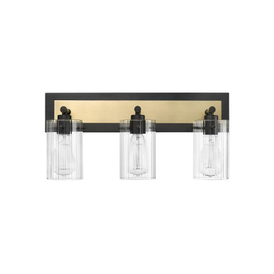Gasol 3 Light Bath Vanity 9.63 Inch Tall and 20.88 Inch Wide by Millennium - 25003-MB/VB