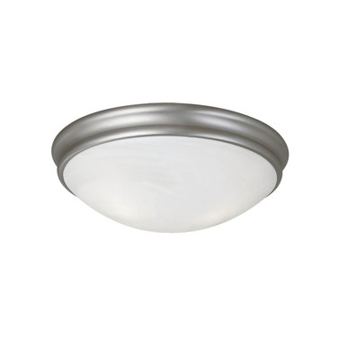 Orren 2 Light Round Flush Mount 5 Inch Tall and 12 Inch Wide by Millennium - 5133-SN