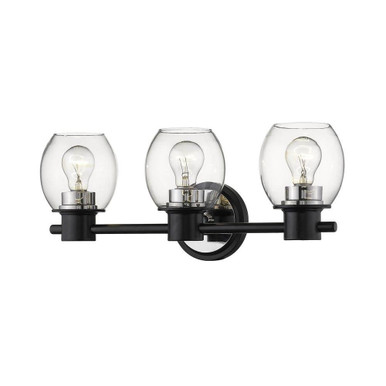 3 Light Vanity Light 20 Inch Wide by Millennium - 3553-MB/PN