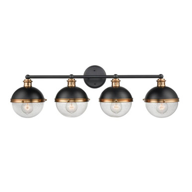 Ellmira 4 Light Bath Vanity 8.88 Inch Tall and 33 Inch Wide by Millennium - 4254-MB/AB