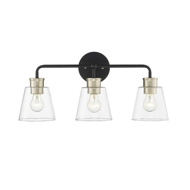 Cameron 3 Light Bath Vanity 10.75 Inch Tall and 23 Inch Wide by Millennium - 9133-MB/MG