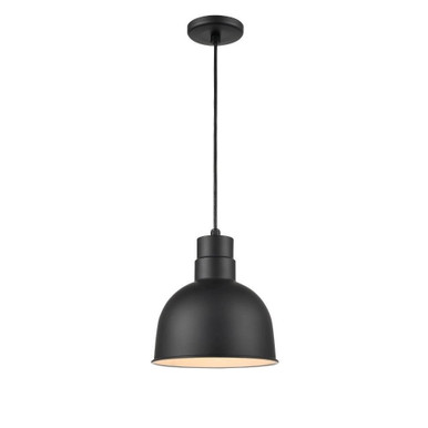 R Series 11W 1 LED Light Small Pendant by Millennium - LEDRDBC10-SB