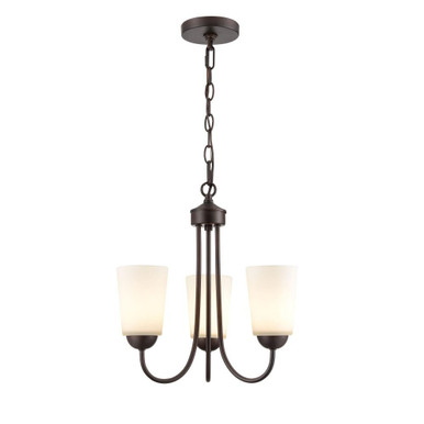 Ivey Lake 3 Light Chandelier 15.5 Inch Tall and 15 Inch Wide by Millennium - 9803-RBZ