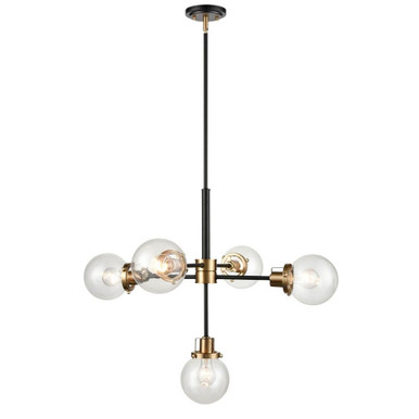 Mellrosa 5 Light Pendant 26.75 Inch Tall and 31.5 Inch Wide by Millennium - 9205-MB/MG