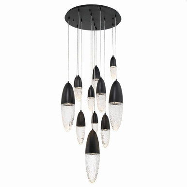 Ecrou 12 Light Large Chandelier by Eurofase - 43859