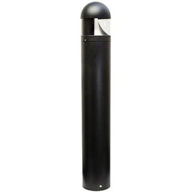 20W LED Cast Aluminum Half Lens Bollard 39.96 x 6.3 Inch by Dabmar - D830-LB20-AMB-B