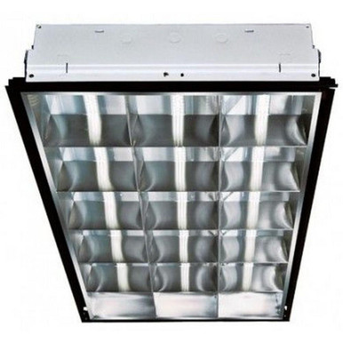 2 ft X 4 ft Lay-In 3Lamp Fix Med/2-Pin 45W by Dabmar - DC-LED4050