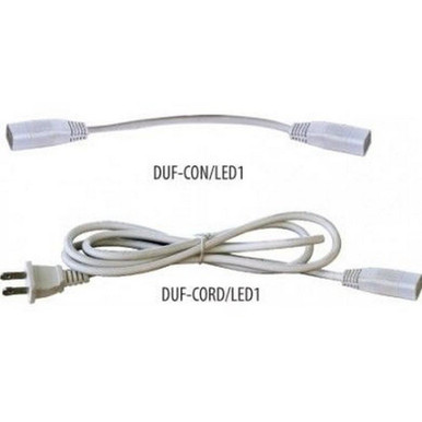 White Power Cord For Duf30/Led Duf32/Led 120V by Dabmar - DUF-CORD/LED1