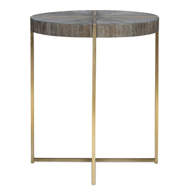 Taja 24 Inch Round Accent Table by Uttermost - 25371