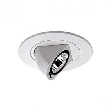 4 Inch One Low Voltage Round Adjustable Directional Trim by WAC Limited - HR-D425-WT
