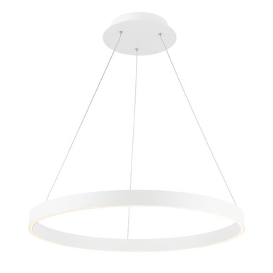 Sirius 49W 1 LED Pendant 1.63 Inch Tall and 24 Inch Wide by dweLED - PD-81124-WT