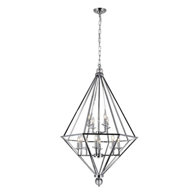 Calista 12 Light Large Chandelier by CWI - 1027P32-12-601