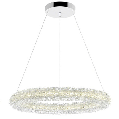Arielle LED Light Small Chandelier by CWI - 1042P17-601-R