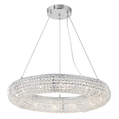 Veronique 12 Light Large Chandelier by CWI - 1057P32-12-601