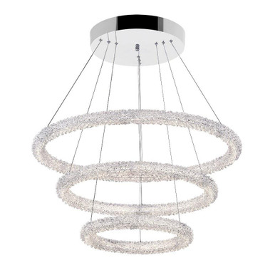 Arielle LED Light Large Chandelier by CWI - 1042P32-601-3R