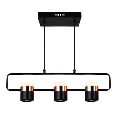 Moxie LED Light Medium Chandelier by CWI - 1147P26-3-101