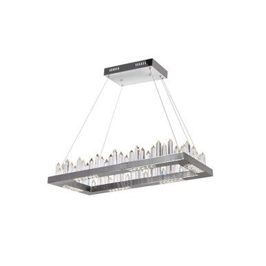 Agassiz LED Light Large Island Chandelier by CWI - 1218P32-613-RC