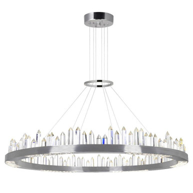Agassiz LED Light Oversized Chandelier by CWI - 1218P40-613