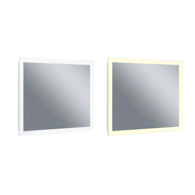 Abigail 19W LED Mirror 36 Inch Tall and 40 Inch Wide by CWI - 1233W40-36