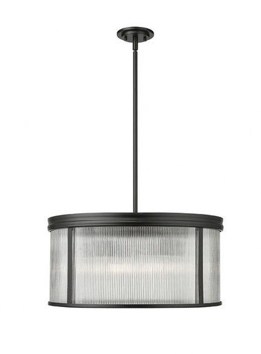 Carnaby 6 Light Chandelier  12 x 24.25 Inch Wide by Z-Lite - 7504P24
