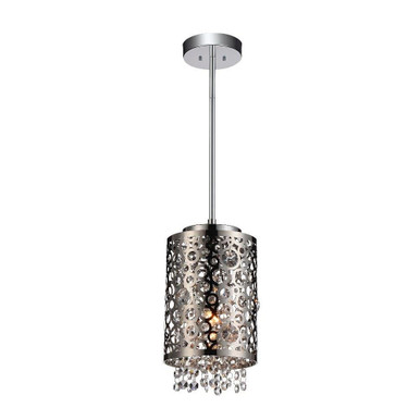 Bubbles 1 Light Mini Pendant by CWI - 5536P6ST-R