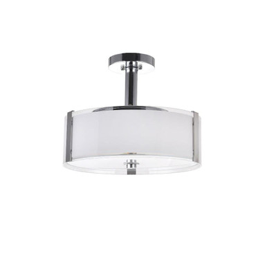 Lucie 3 Light Medium Pendant 14 Inch Length by CWI - 5571P14C-R
