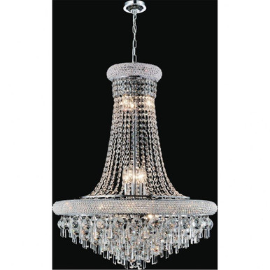 Kingdom 9 Light Small Chandelier by CWI - 8040P20C