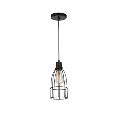 Nestor 1 Light Mini Pendant by CWI - 9635P5-1-101
