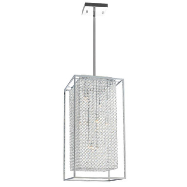 Cube 11 Light Medium Pendant by CWI - QS8381P14C-RC
