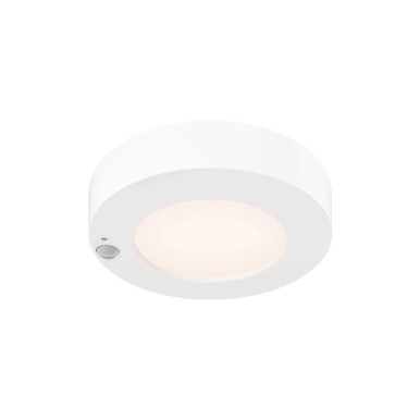 Prime 9W 1 LED 5 Inch Wide Plastic Flush Mount by DALS - FMP05M-CC-WH