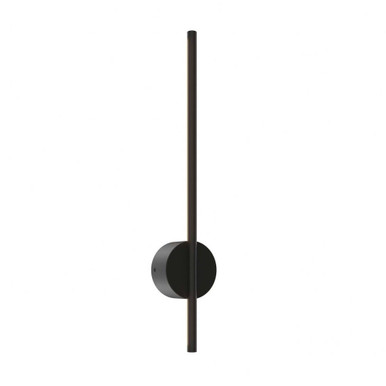 Midnight 6W 1 LED Linear Wall sconce by Dals - RWS24-CC-BK