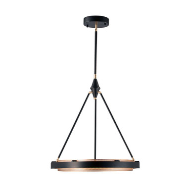 Duo 49W LED Pendant 26.63 Inch Tall and 23.63 Inch Wide by Alora - PD302724CBGS-UNV-010
