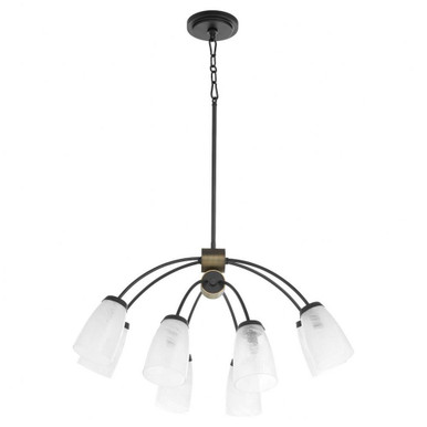 Arpeggio 8 Light Large Chandelier by Quorum - 6077-8