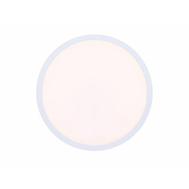 17W LED Round Flush Mount by Canarm Inc - DL-9-17FC-WT