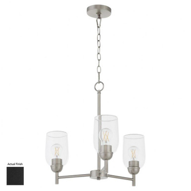 Wallinger 3 Light Medium Chandelier by Quorum - 6112-3