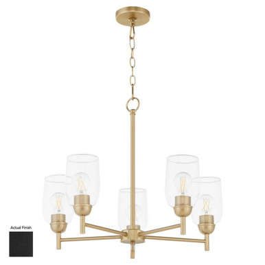 Wallinger 5 Light Medium Chandelier by Quorum - 6112-5