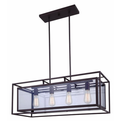 Isola 4 Light Mini Chandelier by Canarm - ICH595A04ORB32