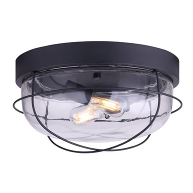 1 Light 6.25 Inch Wide Outdoor Flush Mount by Canarm Inc - IOL410