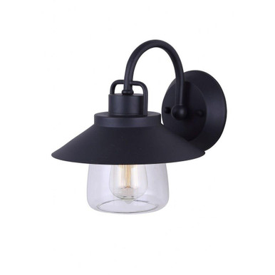 Colorado 1 Light Outdoor Wall Lantern by Canarm - IOL252BK