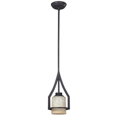Warren 1 Light Small Pendant by Canarm Inc - IPL375A01RA