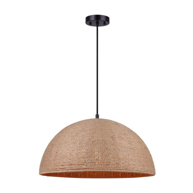 Aubrie 3 Light Large Pendant by Canarm Inc - IPL785B03BKR20