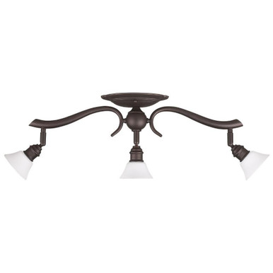 Addison  3 Light Track Light 7.5 In Tall and 23.5 In Wide by Canarm Inc - IT217A03ORB10