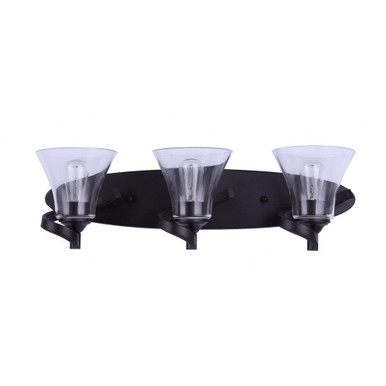 3 Light Vanity Light 24 Inch Length by Canarm - IVL587A03ORB-RG