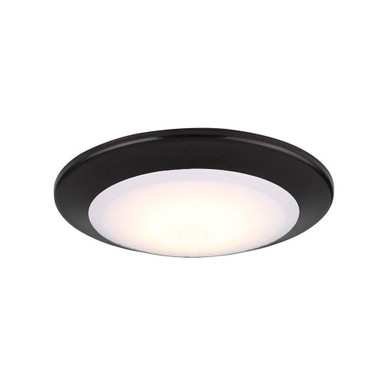 15W 1 LED Disk Light 7.4 Inches Tall and 1.26 Inches Wide by Canarm Inc - LED-SM6DL-BK-C