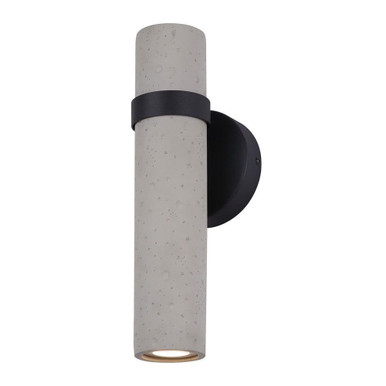 Rivo 1 Light Outdoor Wall Lantern by Canarm - LOL577BK