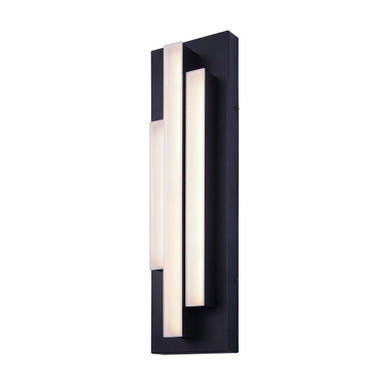 30W 1 LED Outdoor Wall Lantern 22 Inch Tall by Canarm - LOL528BK